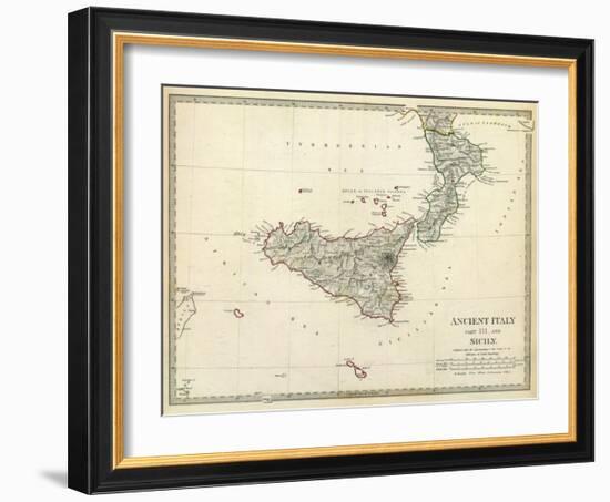 Ancient Italy III, c.1830-null-Framed Art Print