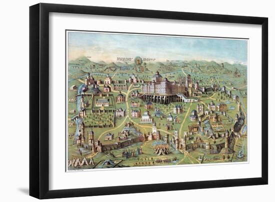 Ancient Jerusalem-null-Framed Giclee Print