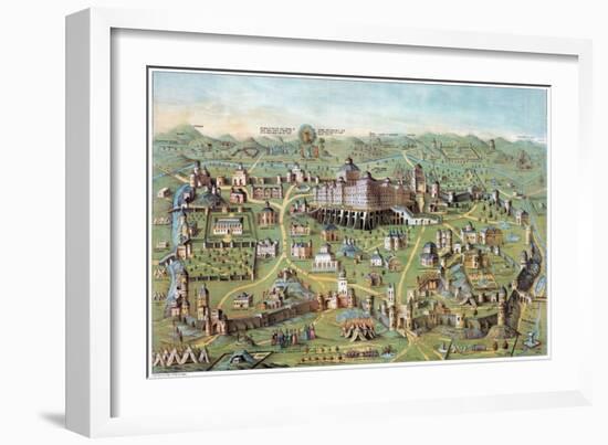 Ancient Jerusalem-null-Framed Giclee Print