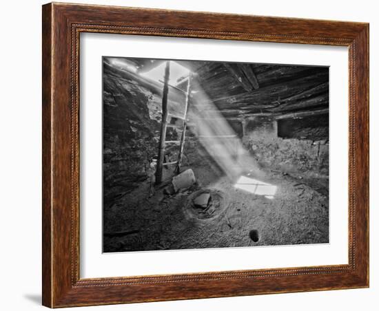 Ancient Kiva On, Cedar Mesa, Utah, USA-John Ford-Framed Photographic Print