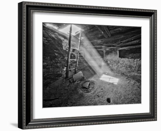 Ancient Kiva On, Cedar Mesa, Utah, USA-John Ford-Framed Photographic Print