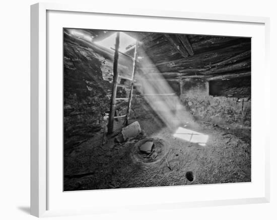 Ancient Kiva On, Cedar Mesa, Utah, USA-John Ford-Framed Photographic Print