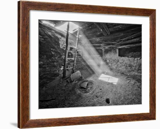 Ancient Kiva On, Cedar Mesa, Utah, USA-John Ford-Framed Photographic Print