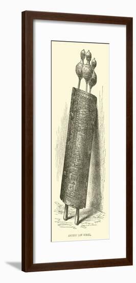 Ancient Law Scroll-null-Framed Giclee Print