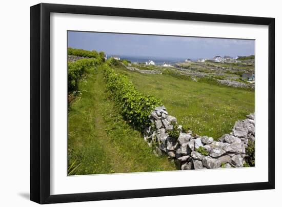 Ancient Limestone Fields-Bob Gibbons-Framed Photographic Print