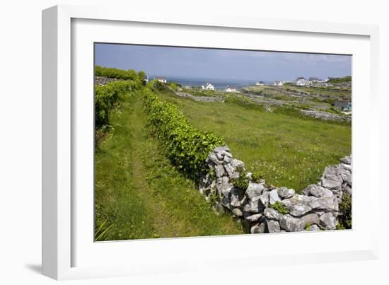 Ancient Limestone Fields-Bob Gibbons-Framed Photographic Print