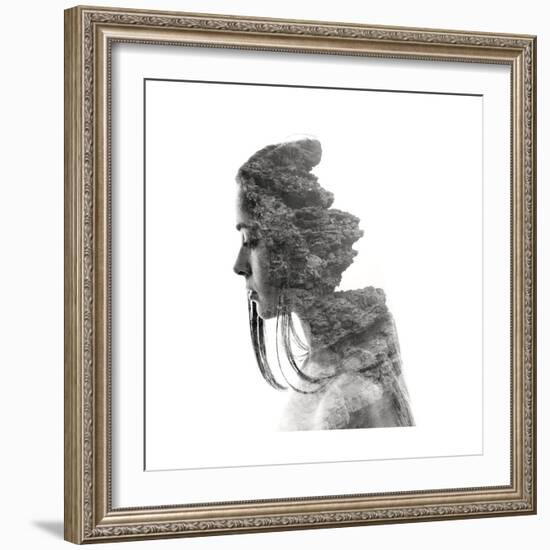 Ancient Love III-Aneta Ivanova-Framed Giclee Print