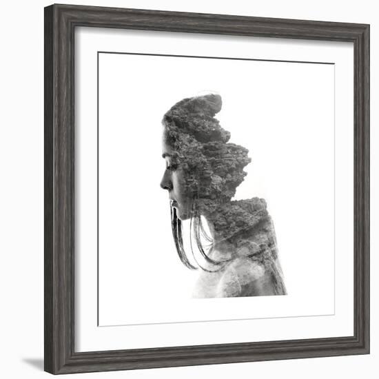 Ancient Love III-Aneta Ivanova-Framed Giclee Print