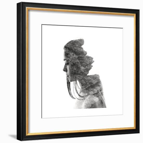 Ancient Love III-Aneta Ivanova-Framed Giclee Print