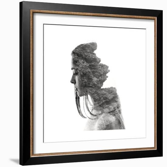 Ancient Love III-Aneta Ivanova-Framed Giclee Print