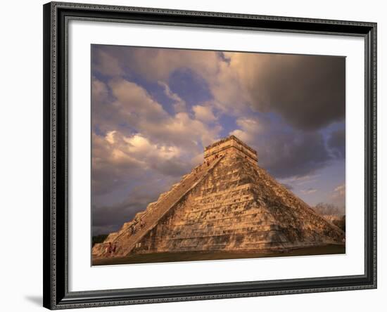 Ancient Mayan Ruins, Chichen Itza, Mexico-Walter Bibikow-Framed Photographic Print