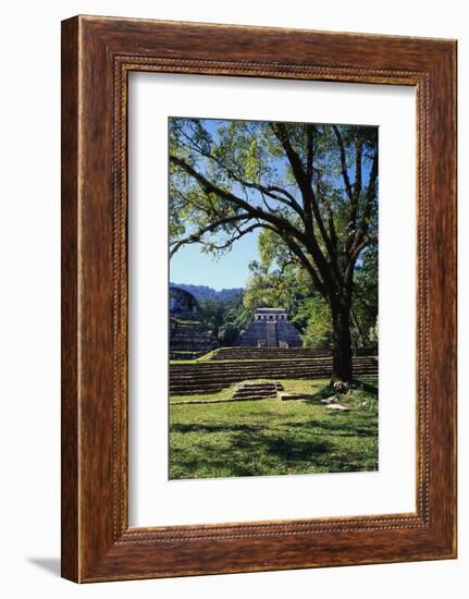 Ancient Mayan Temple, Palenque, Chiapas, Mexico-Rob Cousins-Framed Photographic Print