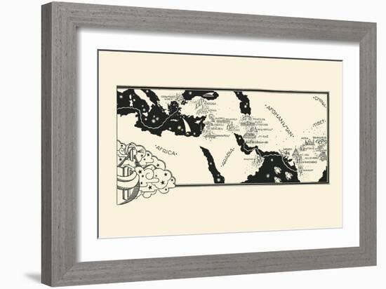 Ancient Middle East-Frank Mcintosh-Framed Art Print