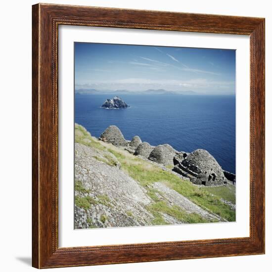 Ancient Monastic Settlement in Skellig Michael, County Kerry, Munster, Republic of Ireland-Andrew Mcconnell-Framed Photographic Print