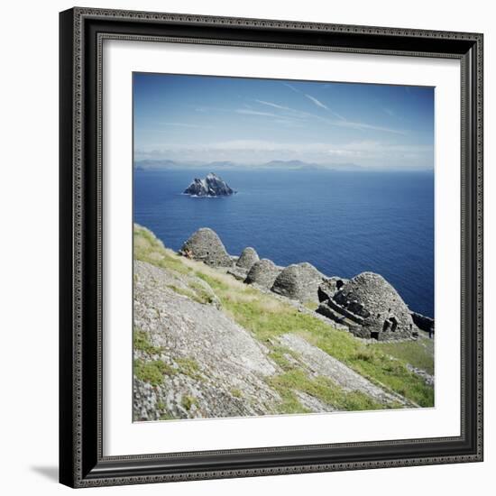 Ancient Monastic Settlement in Skellig Michael, County Kerry, Munster, Republic of Ireland-Andrew Mcconnell-Framed Photographic Print