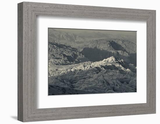 Ancient Nabatean city of Petra with rocky landscape, Wadi Musa, Petra, Jordan-null-Framed Photographic Print