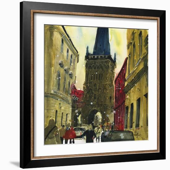 Ancient Network, Prague-Susan Brown-Framed Giclee Print