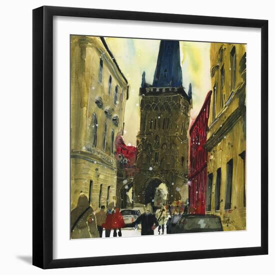 Ancient Network, Prague-Susan Brown-Framed Giclee Print