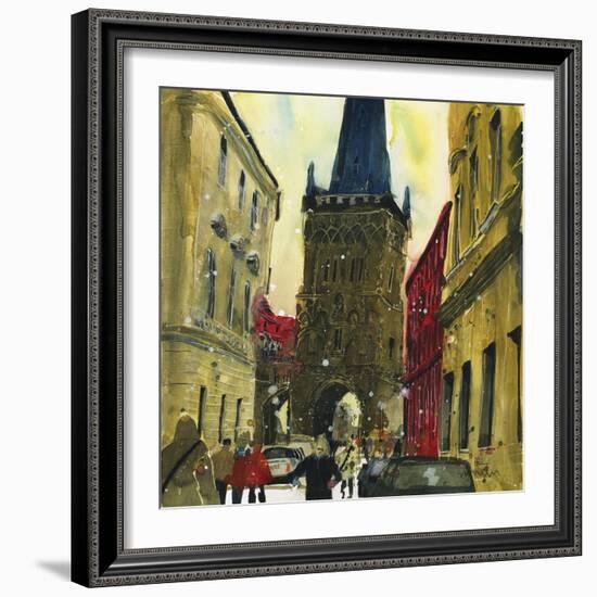 Ancient Network, Prague-Susan Brown-Framed Giclee Print