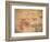 Ancient Paintings in Cave of the Hands, Santa Cruz Province, Patagonia, Argentina-Lin Alder-Framed Photographic Print