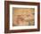 Ancient Paintings in Cave of the Hands, Santa Cruz Province, Patagonia, Argentina-Lin Alder-Framed Photographic Print