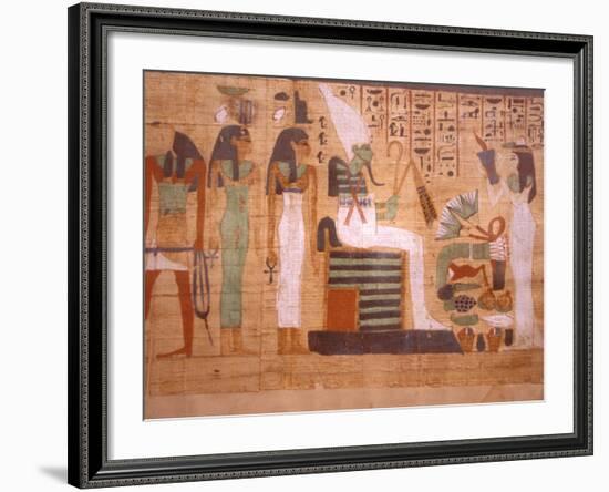 Ancient Papyrus, Cairo Museum of Egyptian Antiquities, Cairo, Egypt-Stuart Westmoreland-Framed Photographic Print