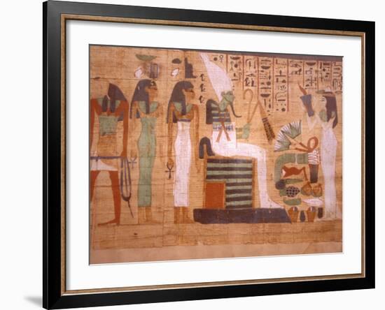 Ancient Papyrus, Cairo Museum of Egyptian Antiquities, Cairo, Egypt-Stuart Westmoreland-Framed Photographic Print