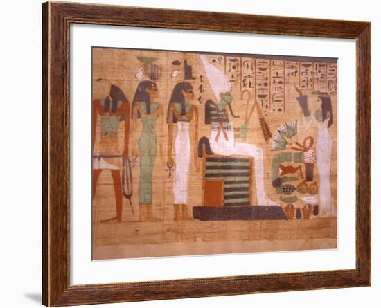 Ancient Papyrus, Cairo Museum of Egyptian Antiquities, Cairo, Egypt-Stuart Westmoreland-Framed Photographic Print