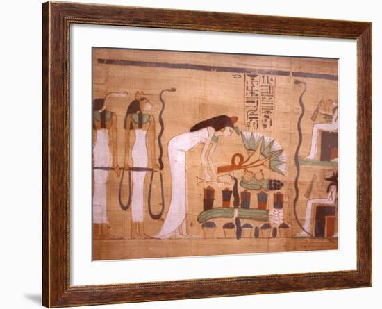 Ancient Papyrus, Cairo Museum of Egyptian Antiquities, Cairo, Egypt-Stuart Westmoreland-Framed Photographic Print