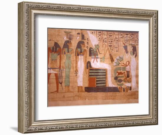 Ancient Papyrus, Cairo Museum of Egyptian Antiquities, Cairo, Egypt-Stuart Westmoreland-Framed Photographic Print