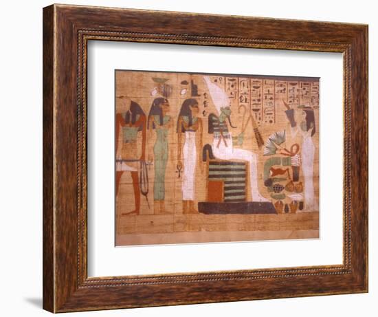 Ancient Papyrus, Cairo Museum of Egyptian Antiquities, Cairo, Egypt-Stuart Westmoreland-Framed Photographic Print