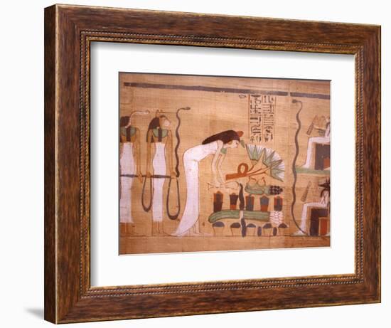 Ancient Papyrus, Cairo Museum of Egyptian Antiquities, Cairo, Egypt-Stuart Westmoreland-Framed Photographic Print