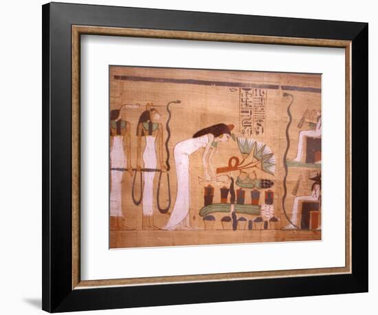 Ancient Papyrus, Cairo Museum of Egyptian Antiquities, Cairo, Egypt-Stuart Westmoreland-Framed Photographic Print