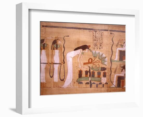 Ancient Papyrus, Cairo Museum of Egyptian Antiquities, Cairo, Egypt-Stuart Westmoreland-Framed Photographic Print