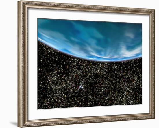 Ancient Planet In M4 Globular Cluster-null-Framed Photographic Print