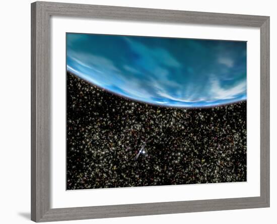 Ancient Planet In M4 Globular Cluster-null-Framed Photographic Print