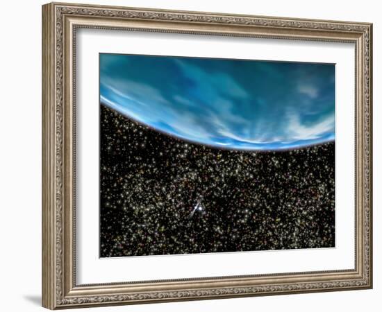 Ancient Planet In M4 Globular Cluster-null-Framed Photographic Print