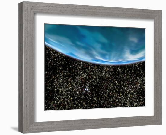 Ancient Planet In M4 Globular Cluster-null-Framed Photographic Print