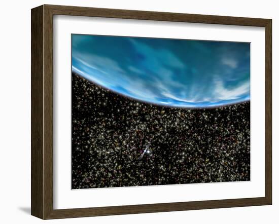 Ancient Planet In M4 Globular Cluster-null-Framed Photographic Print