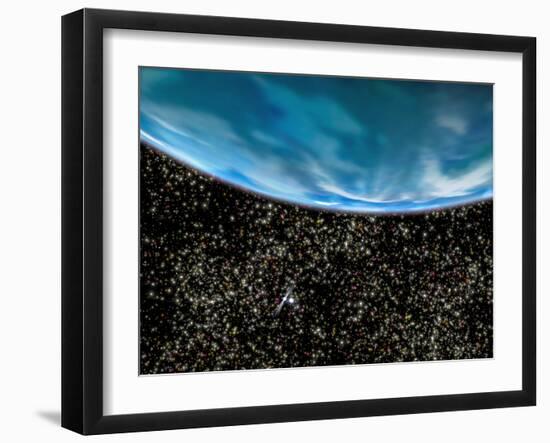 Ancient Planet In M4 Globular Cluster-null-Framed Photographic Print