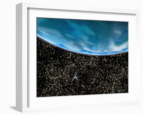 Ancient Planet In M4 Globular Cluster-null-Framed Photographic Print