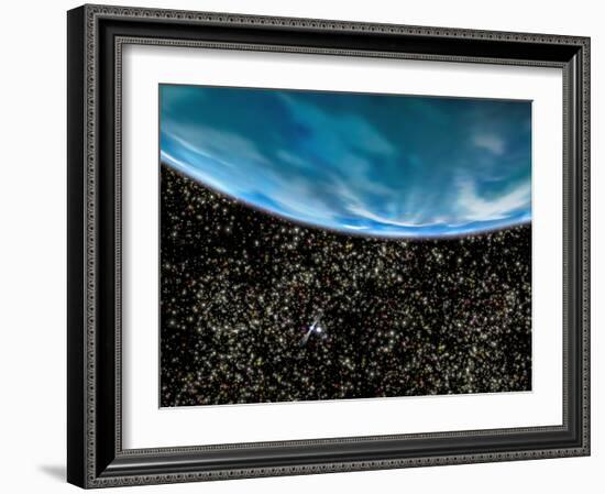 Ancient Planet In M4 Globular Cluster-null-Framed Photographic Print