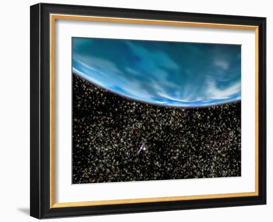 Ancient Planet In M4 Globular Cluster-null-Framed Photographic Print