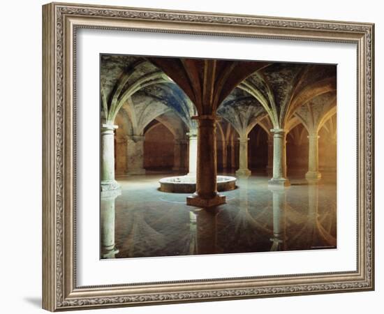 Ancient Portuguese Cistern, El Jadida, Atlantic Coast, Morocco, Africa-Bruno Morandi-Framed Photographic Print