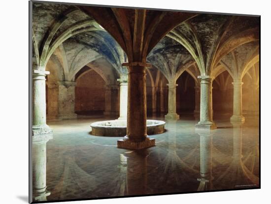 Ancient Portuguese Cistern, El Jadida, Atlantic Coast, Morocco, Africa-Bruno Morandi-Mounted Photographic Print