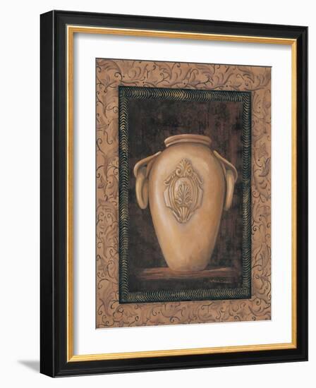 Ancient Pottery I-Linda Wacaster-Framed Art Print