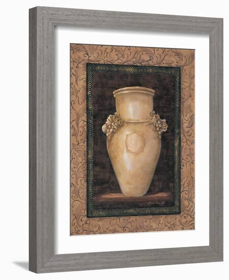 Ancient Pottery II-Linda Wacaster-Framed Art Print