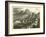 Ancient Quarries and Tampu of Ollantay-Édouard Riou-Framed Giclee Print