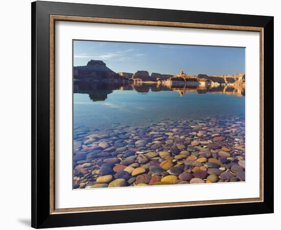 Ancient River Rock from the Colorado River II-Donald Paulson-Framed Giclee Print