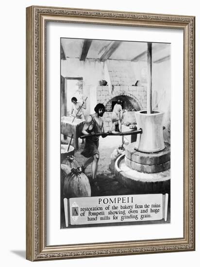 Ancient Roman Bakery-null-Framed Giclee Print